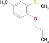 5-Methyl-2-n-propoxyphenyl methyl sulfide