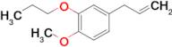 3-(4-Methoxy-3-n-propoxyphenyl)-1-propene