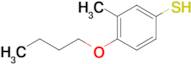 4-n-Butoxy-3-methylthiophenol