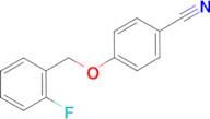 4-[(2-Fluorophenyl)methoxy]benzonitrile