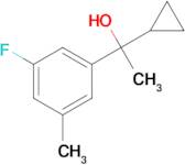 1-(3-Fluoro-5-methylphenyl)-1-cyclopropyl ethanol