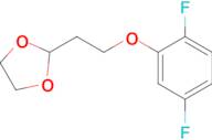 2-[2-(2,5-Difluoro-phenoxy)ethyl]-1,3-dioxolane