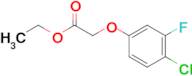 Ethyl 2-(4-chloro-3-fluoro-phenoxy)acetate