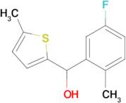 3-Fluoro-6-methylphenyl-(5-methyl-2-thienyl)methanol