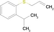 1-Allylsulfanyl-2-iso-propylbenzene