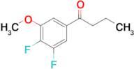 3',4'-Difluoro-5'-methoxybutyrophenone