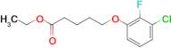 Ethyl 5-(3-chloro-2-fluoro-phenoxy)pentanoate