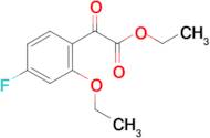 Ethyl 2-ethoxy-4-fluorobenzoylformate