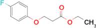 Ethyl 3-(4-fluoro-phenoxy)propanoate