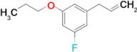 3-(5-Fluoro-3-n-propoxyphenyl)-1-propene