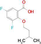 3,5-Difluoro-2-iso-pentoxybenzoic acid