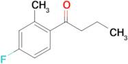 4'-Fluoro-2'-methylbutyrophenone