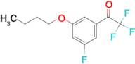 3'-n-Butoxy-2,2,2,5'-tetrafluoroacetophenone