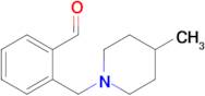 2-[(4-Methyl-1-piperidino)methyl]benzaldehyde