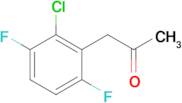 1-(2-Chloro-3,6-difluorophenyl)propan-2-one