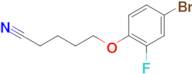 5-(4-Bromo-2-fluoro-phenoxy)pentanenitrile