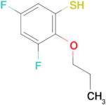 3,5-Difluoro-2-n-propoxythiophenol