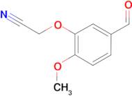 2-(3-Formyl-6-methoxyphenoxy)acetonitrile