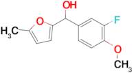 3-Fluoro-4-methoxyphenyl-(5-methyl-2-furyl)methanol