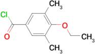 4-Ethoxy-3,5-dimethylbenzoyl chloride