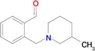 2-[(3-Methyl-1-piperidino)methyl]benzaldehyde