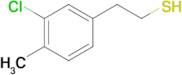 2-(3-Chloro-4-methylphenyl)ethanethiol