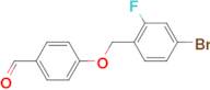 4-(4-Bromo-2-fluorobenzyloxy)benzaldehyde