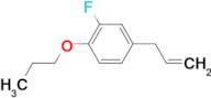 3-(3-Fluoro-4-n-propoxyphenyl)-1-propene