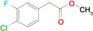 (4-Chloro-3-fluorophenyl)acetic acid methyl ester