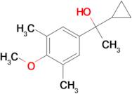 1-(4-Methoxy-3,5-dimethylphenyl)-1-cyclopropylethanol