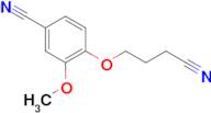4-(4-Cyano-2-methoxy-phenoxy)butanenitrile