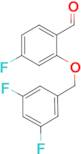 4-Fluoro-2-(3',5'-difluorobenzyloxy)benzaldehyde