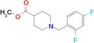 Methyl 1-[(2,4-difluorophenyl)methyl]piperidine-4-carboxylate