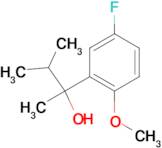 2-(3-Fluoro-6-methoxyphenyl)-3-methyl-butan-2-ol