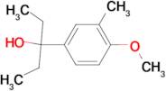 3-(4-Methoxy-3-methylphenyl)-3-pentanol