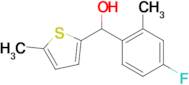 4-Fluoro-2-methylphenyl-(5-methyl-2-thienyl)methanol