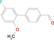 4-(3-Fluoro-6-methoxyphenyl)benzaldehyde