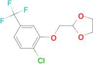 4-Chloro-3-[(1,3-dioxolan-2-yl)methoxy]benzotrifluoride