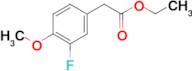 (3-Fluoro-4-methoxyphenyl)acetic acid ethyl ester