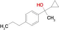 1-(4-n-Propylphenyl)-1-cyclopropyl ethanol