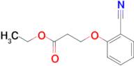 Ethyl 3-(2-cyano-phenoxy)propanoate