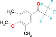 3',5'-Dimethyl-4'-methoxy-2,2,3,3,3-pentafluoropropiophenone