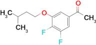 4',5'-Difluoro-3'-iso-pentoxyacetophenone
