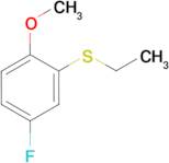 Ethyl 3-fluoro-6-methoxyphenyl sulfide