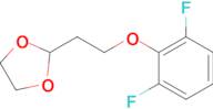 2-[2-(2,6-Difluoro-phenoxy)ethyl]-1,3-dioxolane