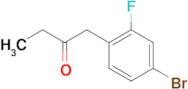 1-(4-Bromo-2-fluorophenyl)butan-2-one