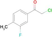 2-Chloro-1-(3-fluoro-4-methylphenyl)ethanone