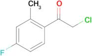 2-Chloro-1-(4-fluoro-2-methylphenyl)ethanone