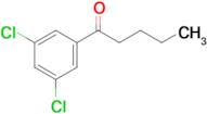 1-(3,5-Dichlorophenyl)pentan-1-one