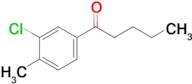 1-(3-Chloro-4-methylphenyl)pentan-1-one